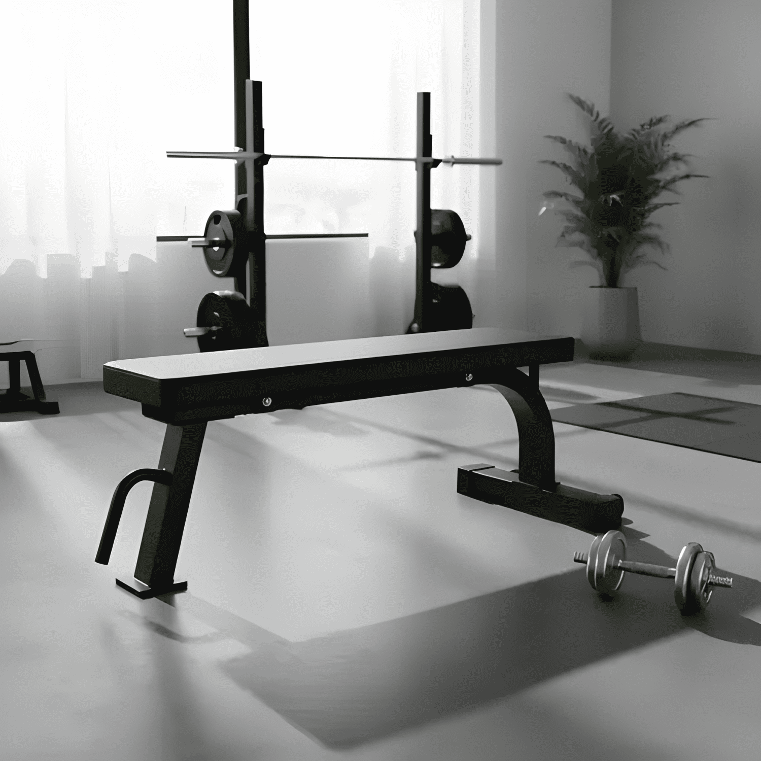 Banco plano Basko Fitness-1