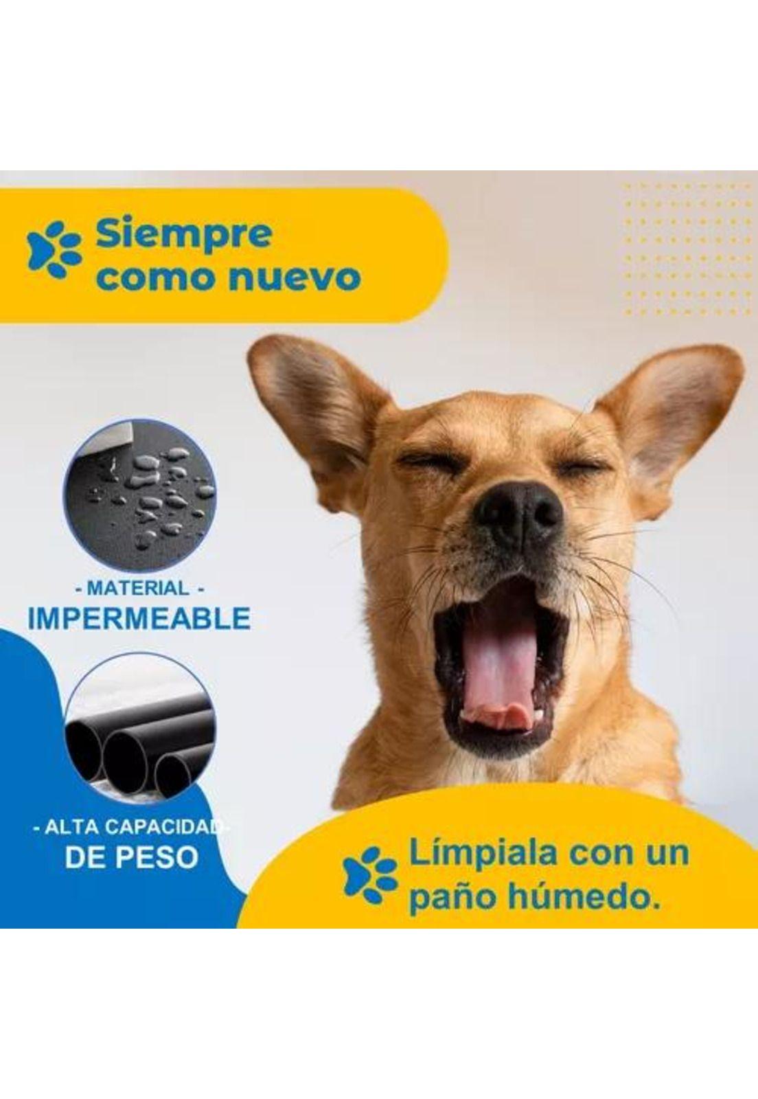 Cama elevada para perro y gato refrescante negro-8