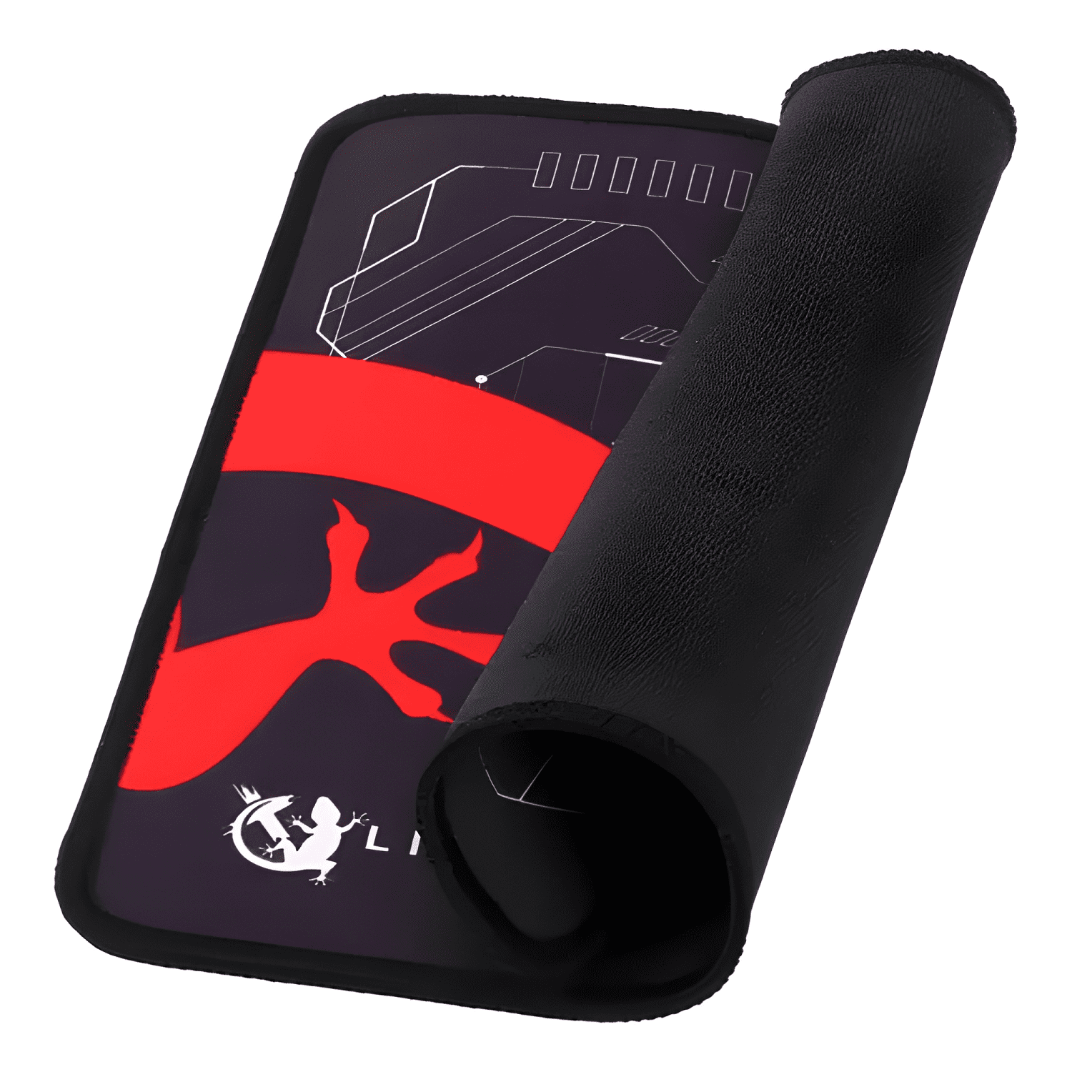 Mousepad Gamer Antideslizante Lizzard XZZ-MP-02 Poliéster-3