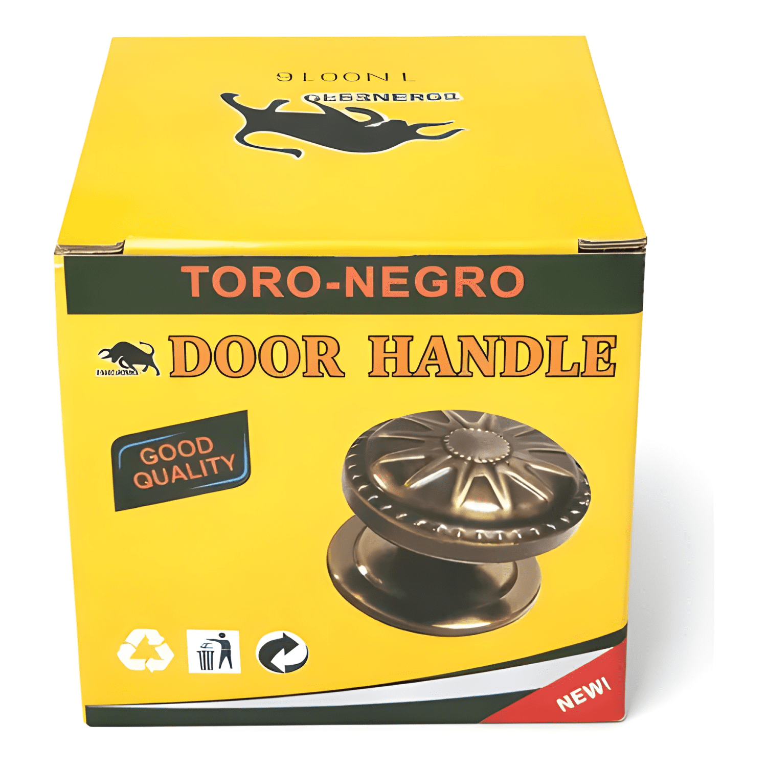 Manilla tirador perillón metálico para puertas y rejas #2-2