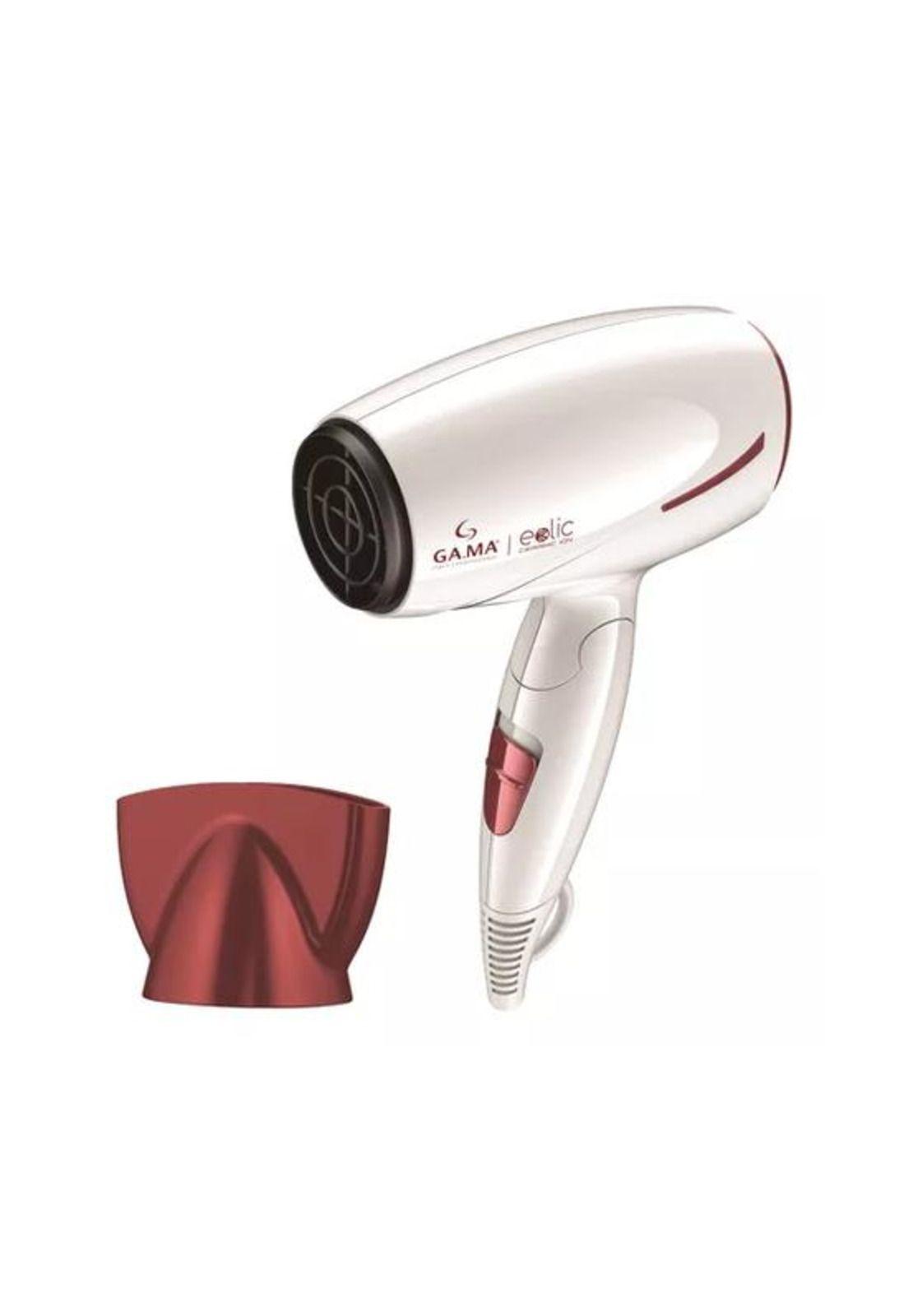 Secador de pelo GA.MA Italy Eolic Ceramic Ion 240V, color blanco-2