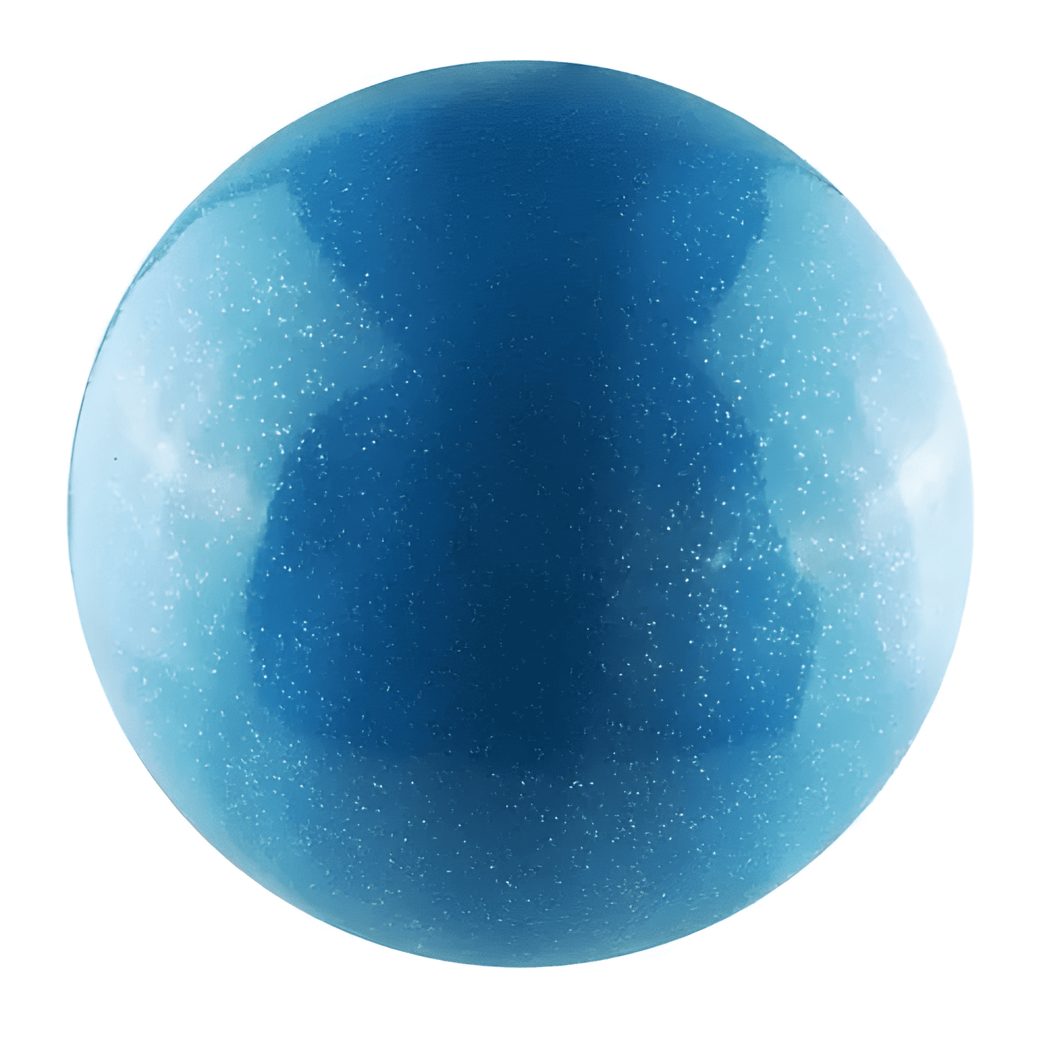 Balón gimnasia rítmica glitter liso 7 uktime Celeste-1