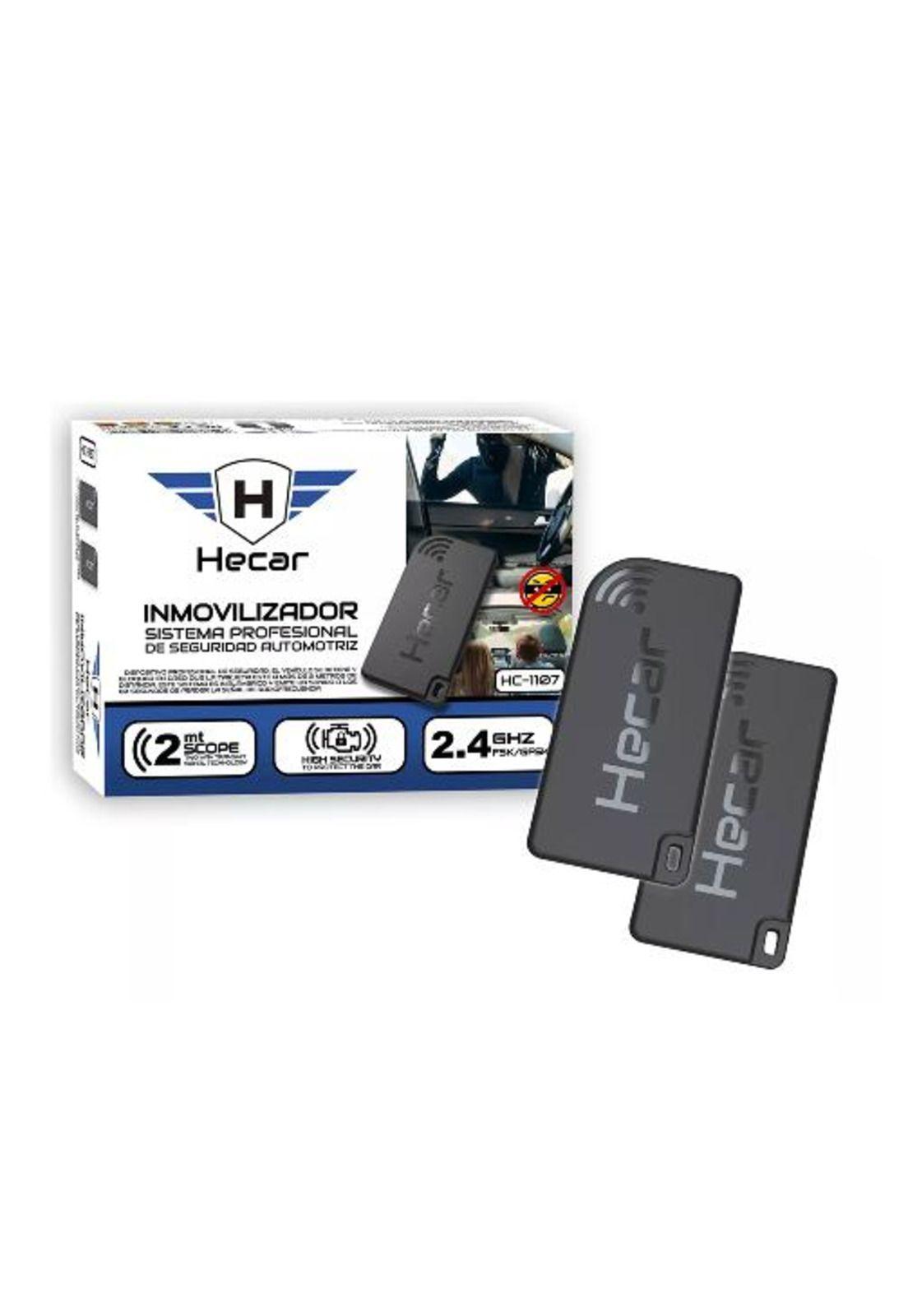 Inmovilizador auto antiportonazo cortacorriente antirrobo, color negro-2