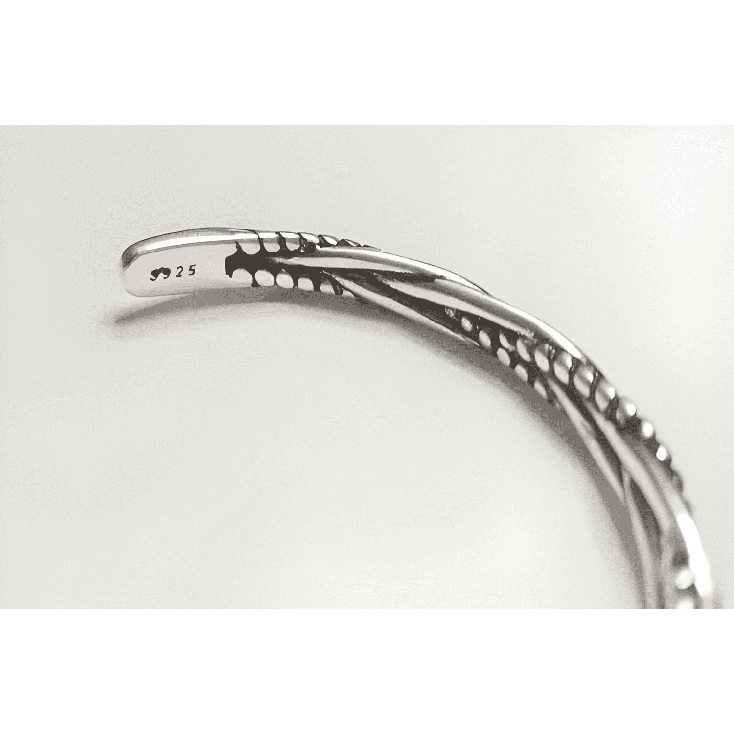 Pulsera trenzada plata 925 unisex #3-2