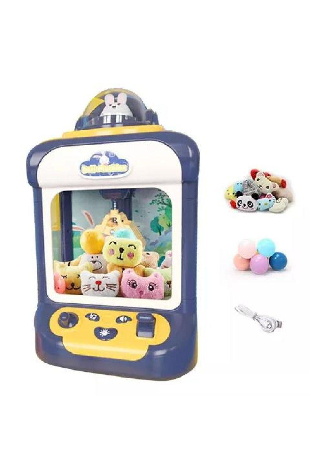 Mini Máquina Atrapa Peluches Garra - Juguete Premio Color Azul-3