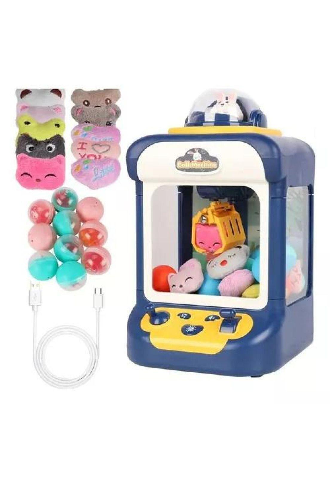 Mini Máquina Atrapa Peluches Garra - Juguete Premio Color Azul-4