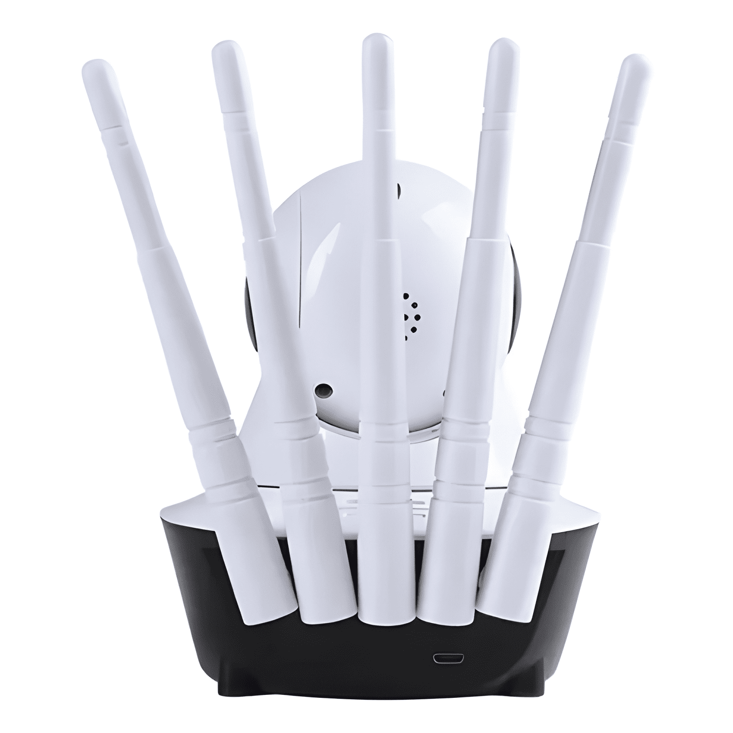 Cámara Robótica de Seguridad Wifi 5 Antenas Nube Micro-3