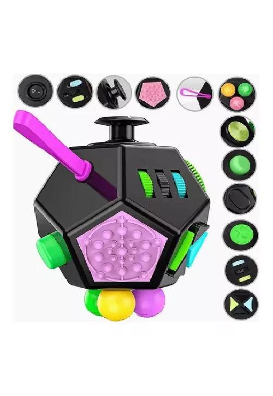 Fidget Juguete de 12 Lados - Alivio del Estrés y la Ansiedad-0