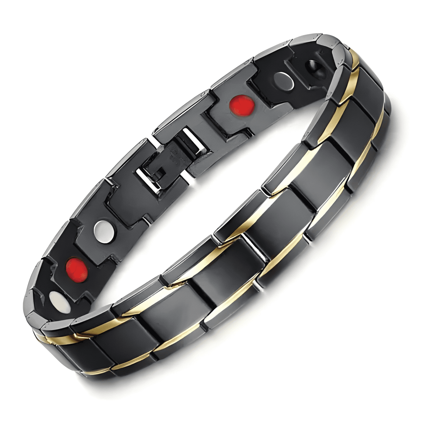 Pulsera terapia imanes magneto aleación ajustable-0