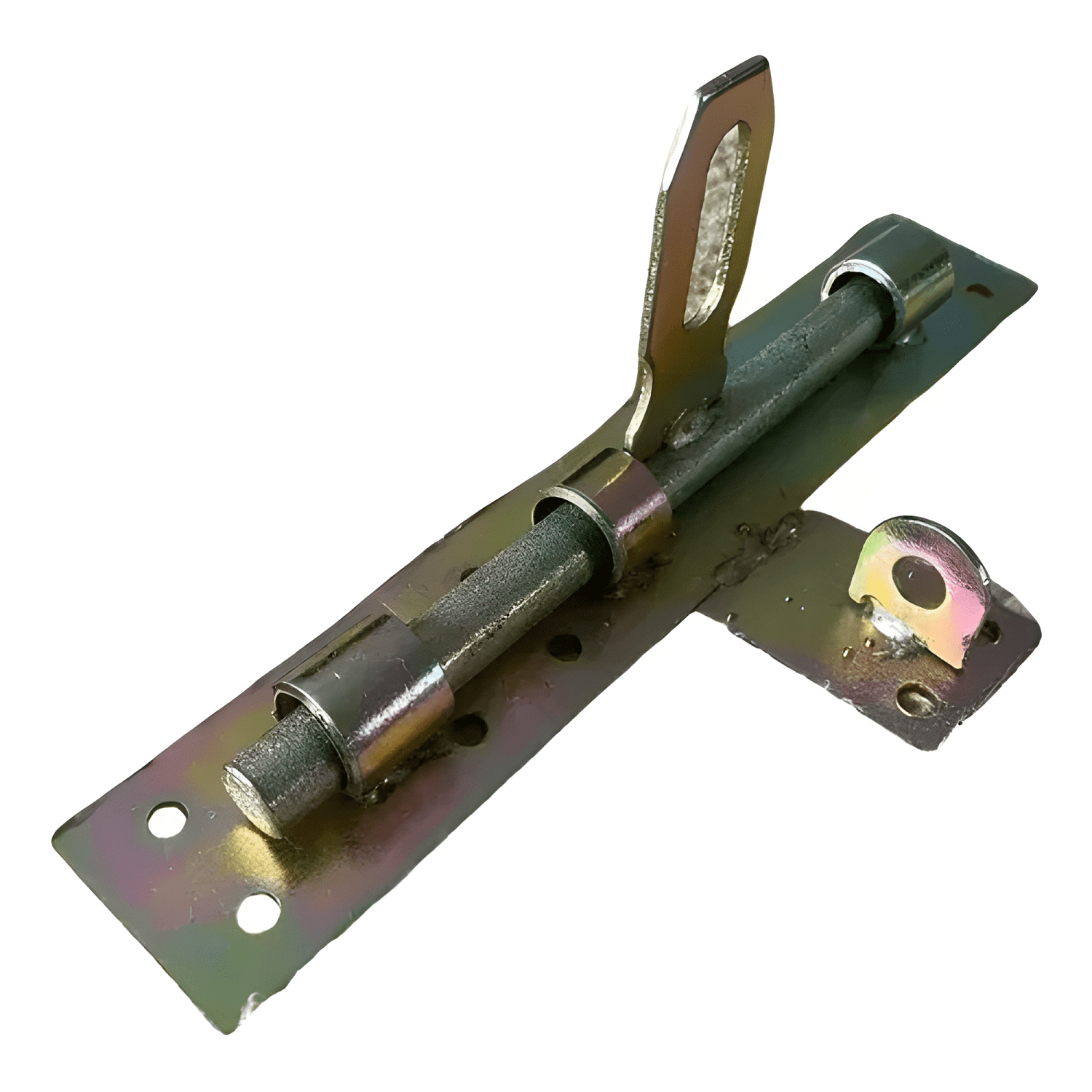 Picaporte carcelero cerrojo fierro 20 cm para portón 2u-1