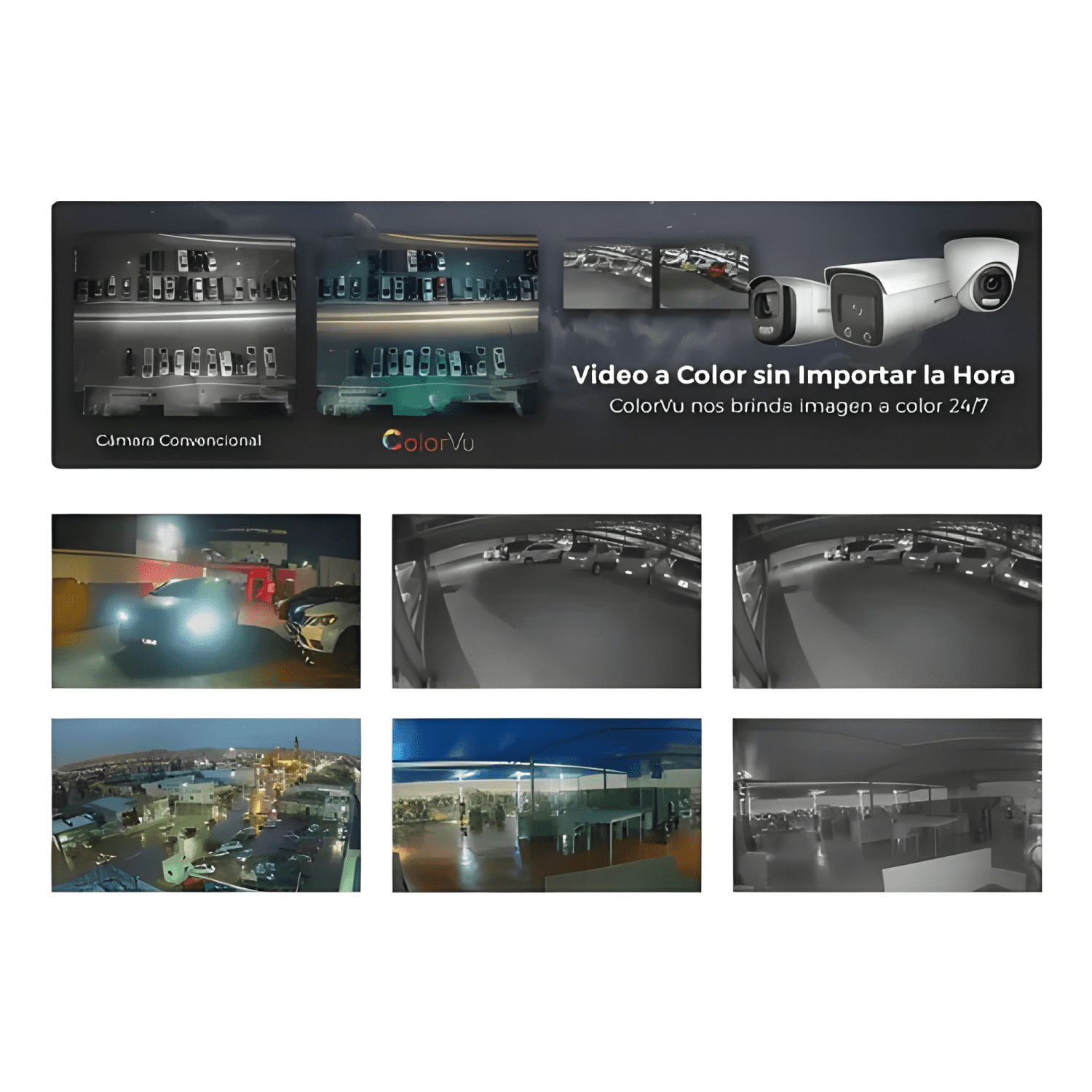 Cámara de Seguridad Hikvision DS-2CE10KF0T-FS Blanco-3