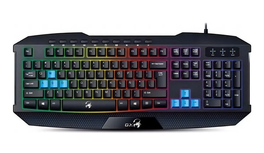 Teclado Genius GX K215 retroiluminado usb español negro-0