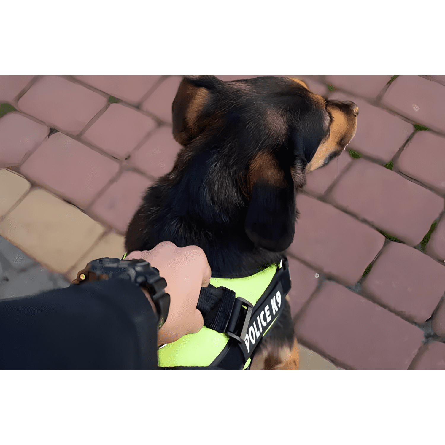 Arnés pechera K9 acolchado reforzado perros pequeños Rosado-3
