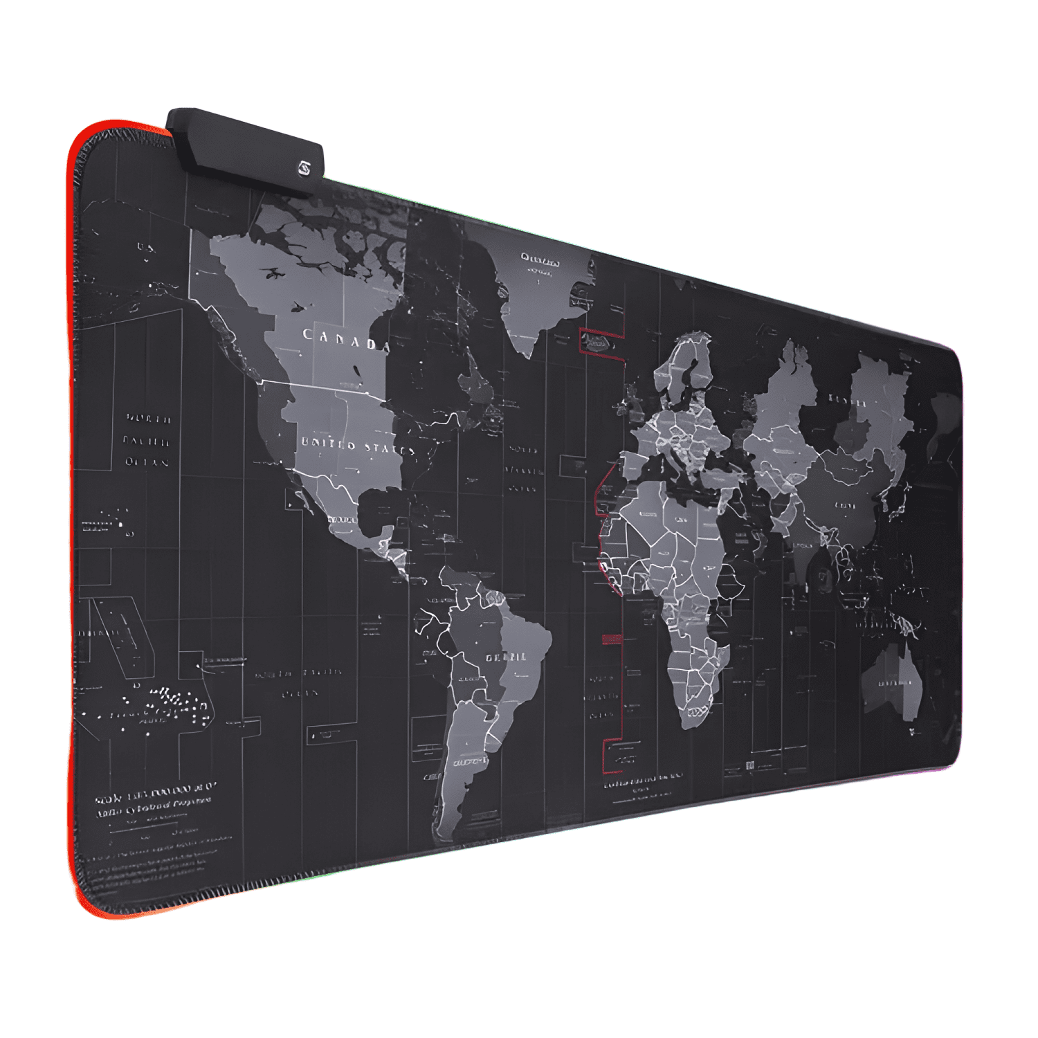 Rgb Mouse Pad Gamer Alfombrilla con Luz 30*80 Max-0