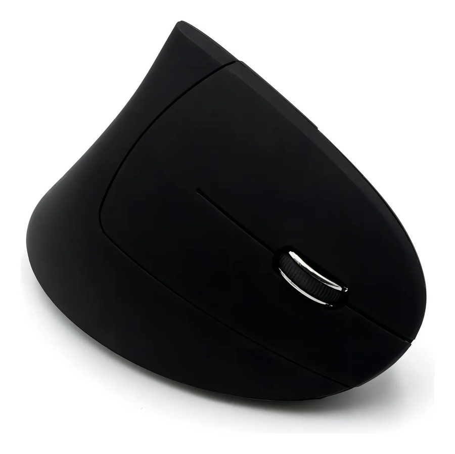 Mouse vertical recargable Tecmaster negro-1