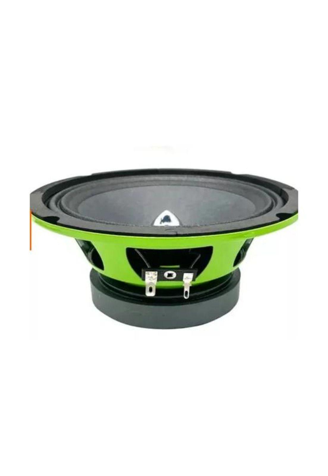 Parlante medio para auto 600W 16.7cm redondo 6.4", color negro-1