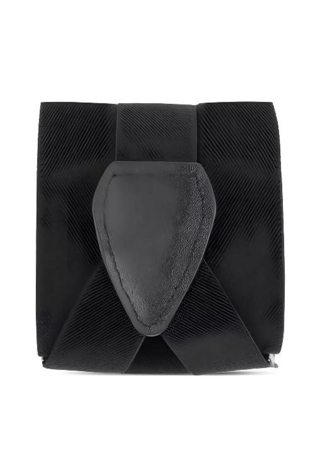 Tirantes suspensores para pantalones 110 cm, negro-4