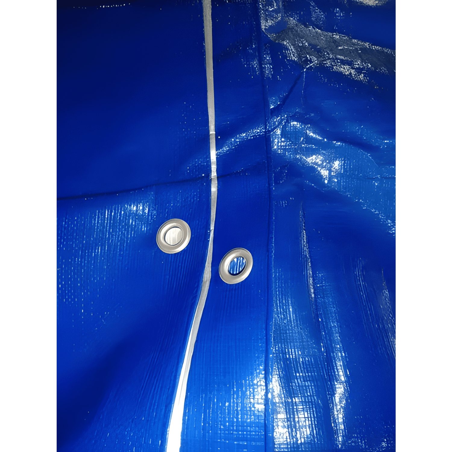 Cobertor de piscina lona multiuso con ojetillos 5x6 m-3