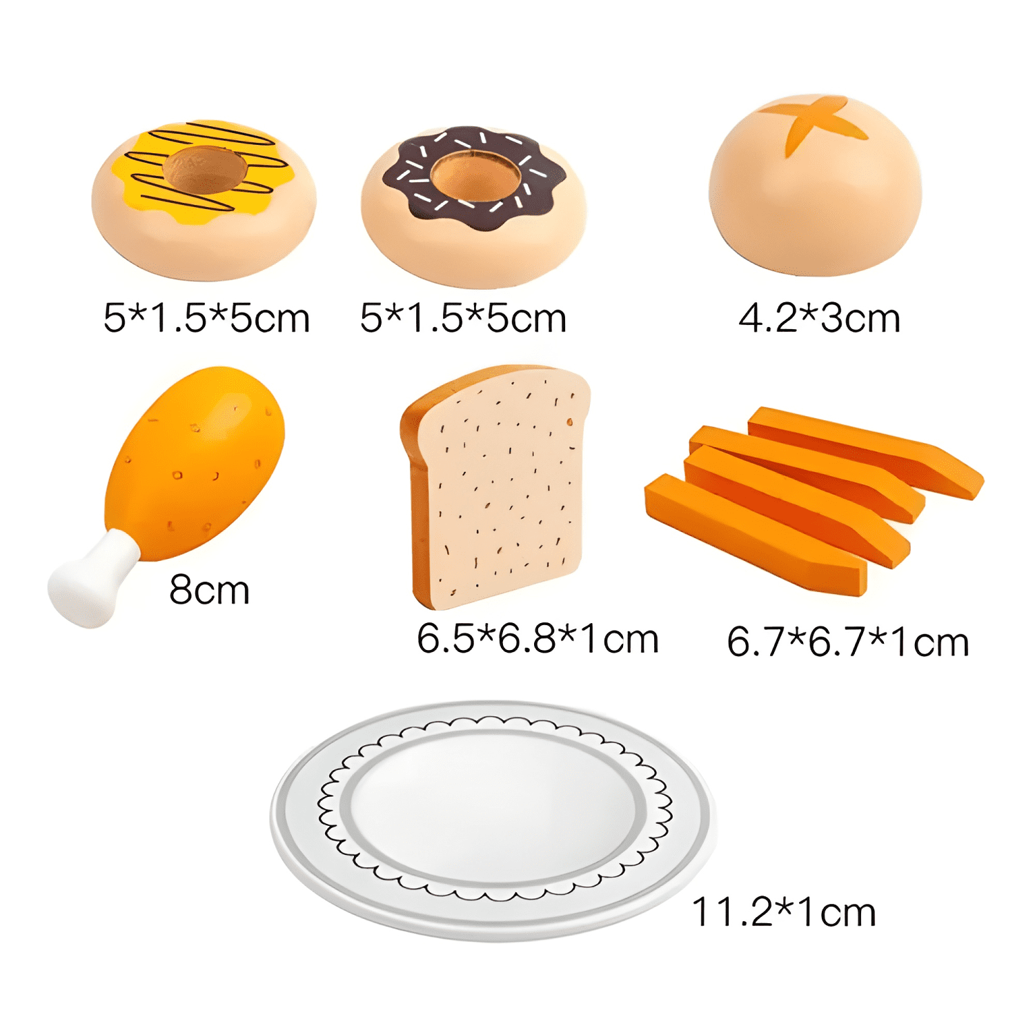 Juego Montessori microondas de madera para niños-3