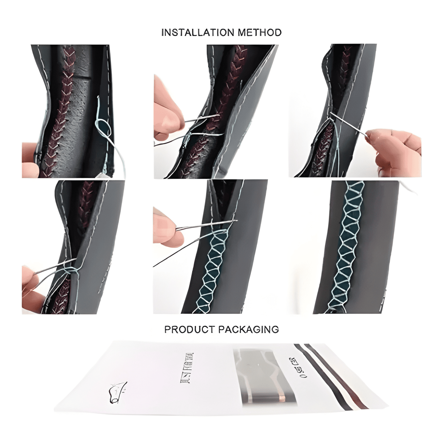 Funda Cubre Volante Cosido Antirresbalante Universal Plus-1
