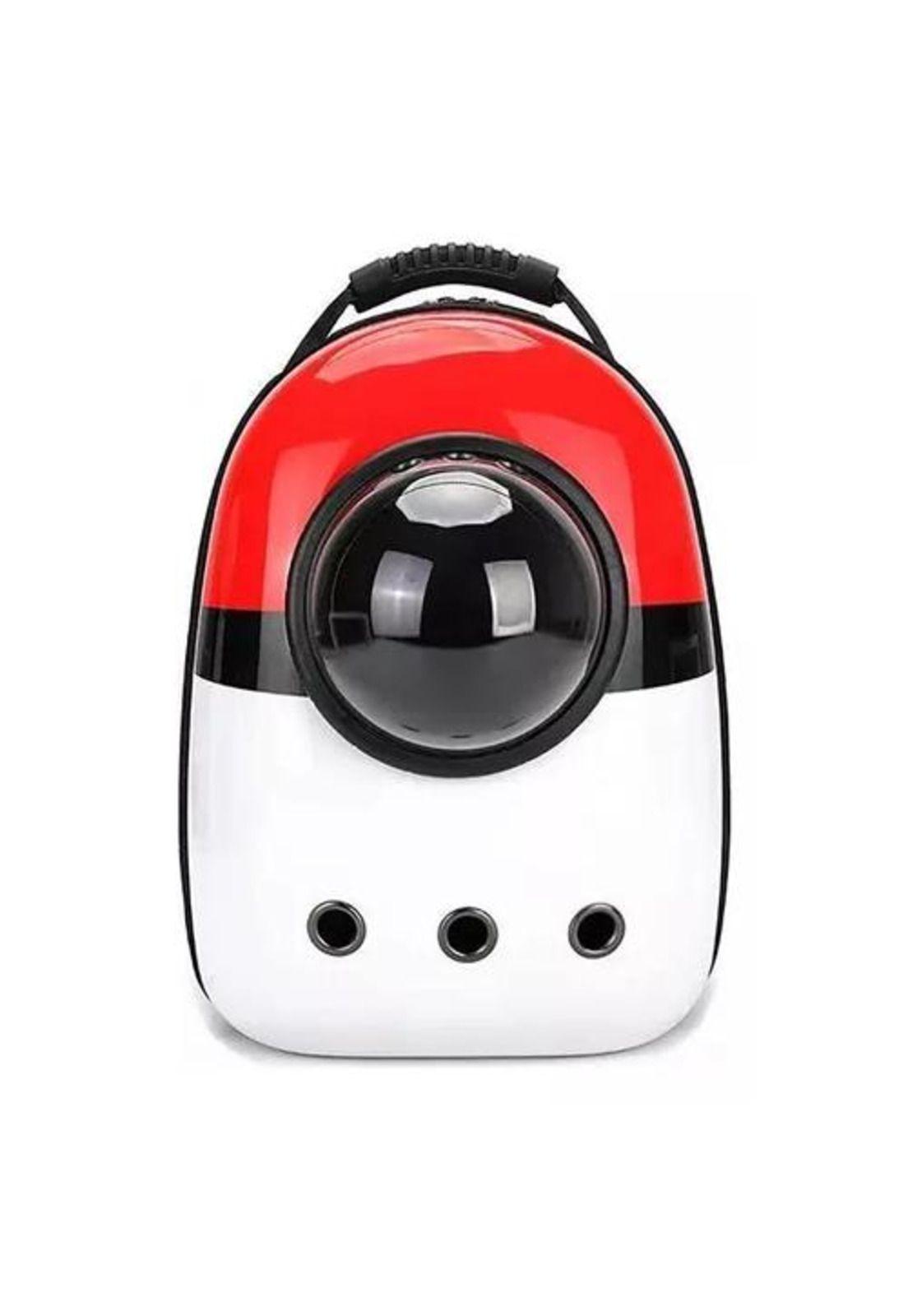 Mochila bolso ojo transparente para mascotas perro y gato multicolor-3