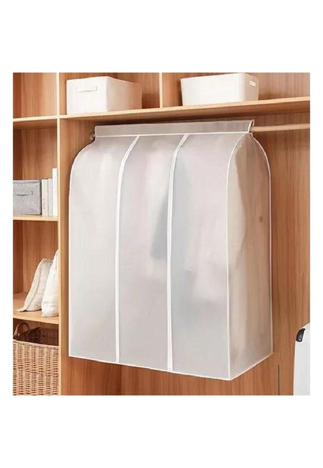 Organizador para ropa y bolsas funda protectora blanca-2