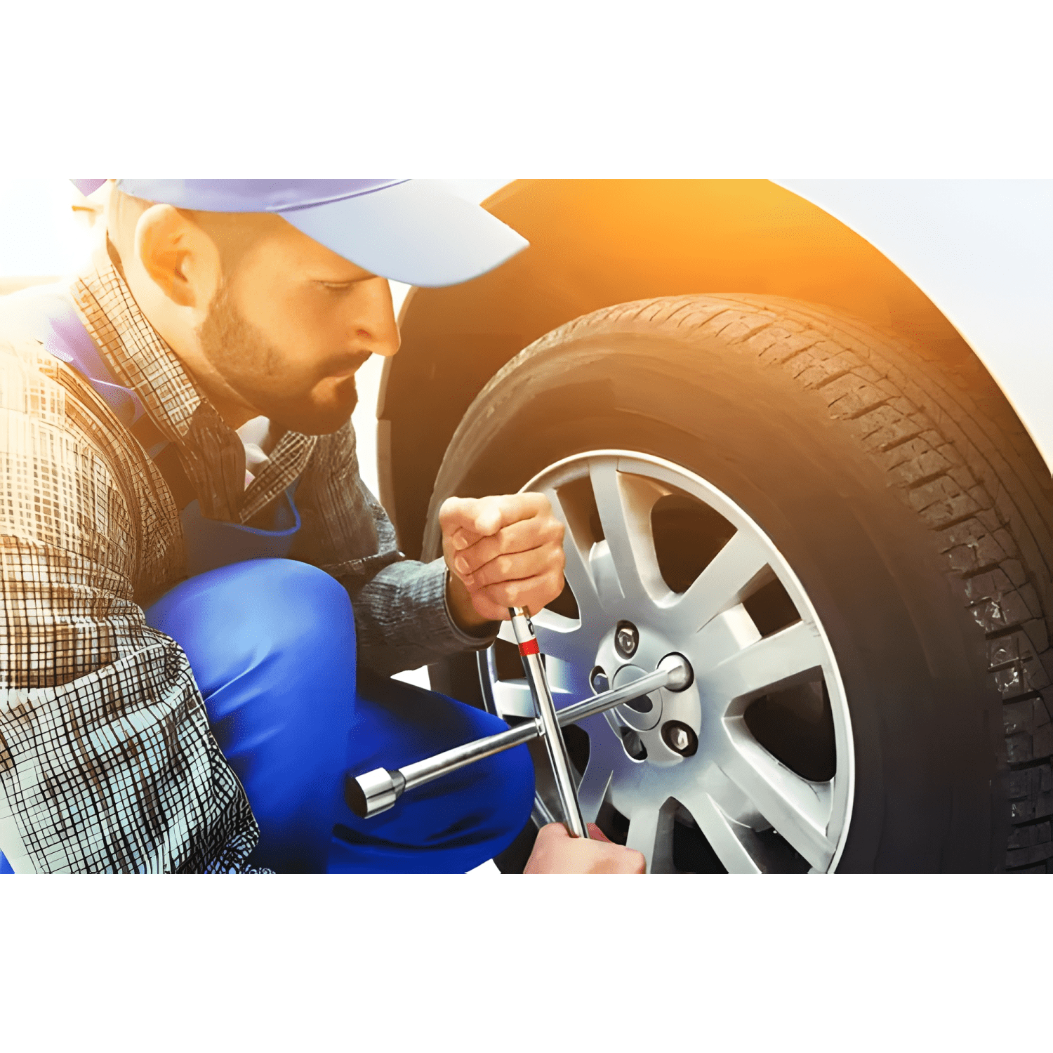 Kit Gata Hidráulica para Autos Tipo Caimán Tn + Llave M18-3