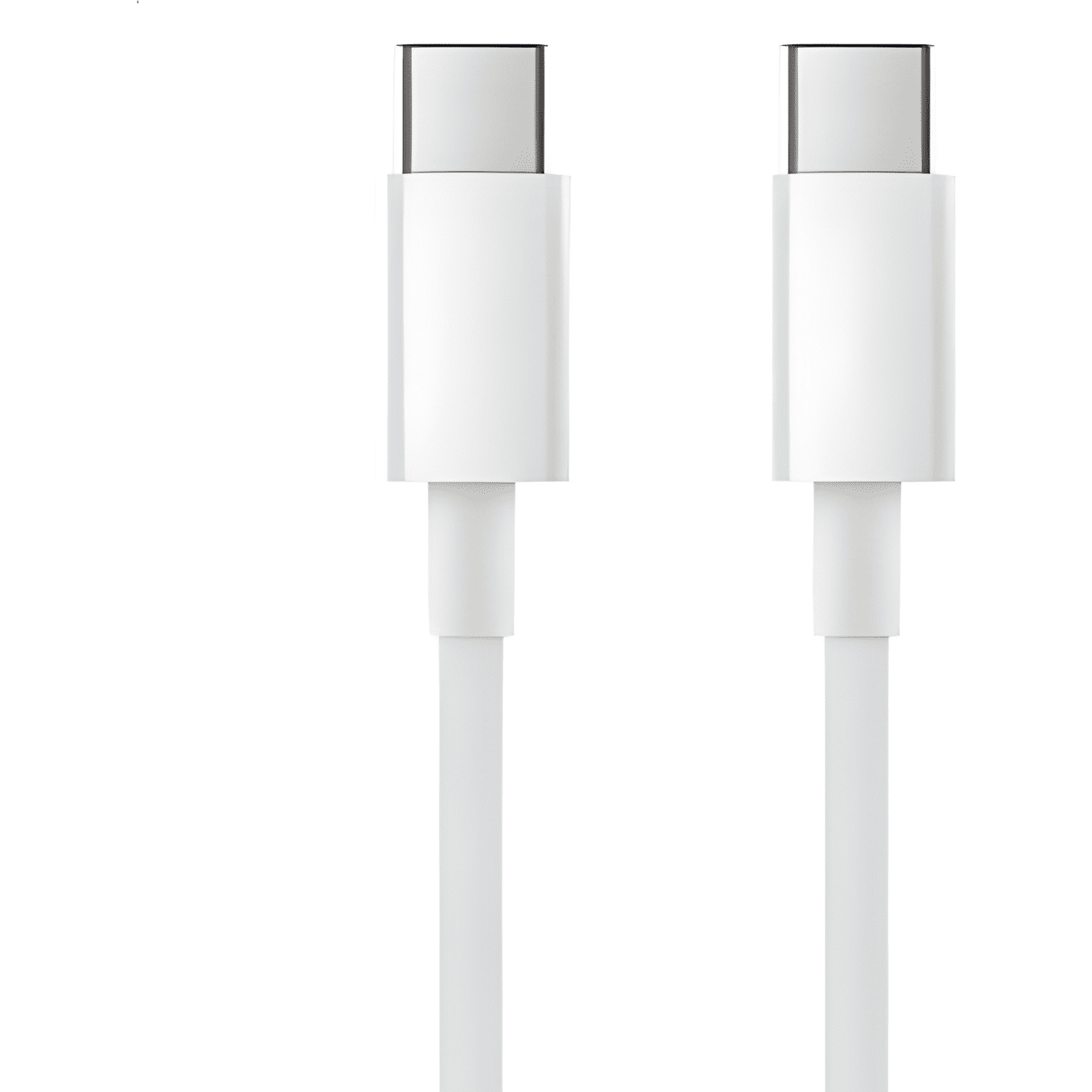 Cable flexible tipo c para iphone 15 plus y 15 ultra Blanco-2