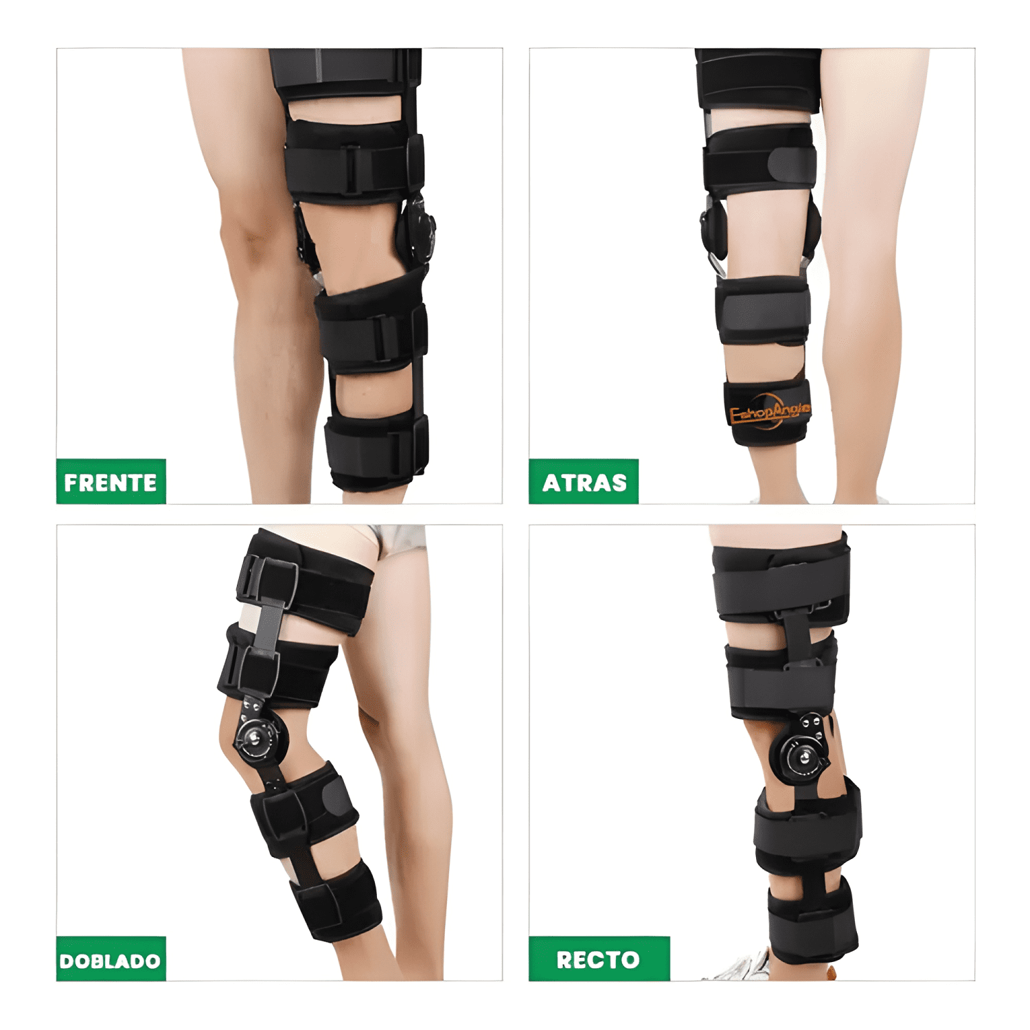 Inmovilizador de rodilla con regulación talla única #1-1
