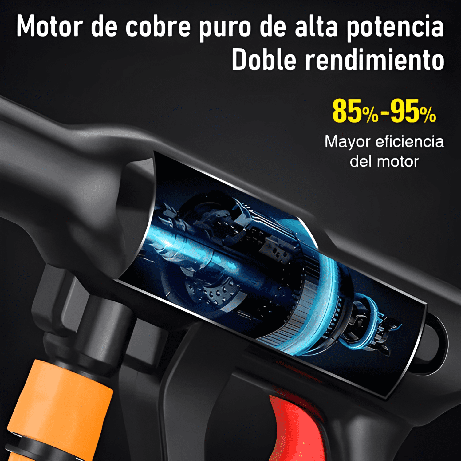 Inalámbrica Hidrolavadora/pistola Lavado Coche 2 Pilas #2-2