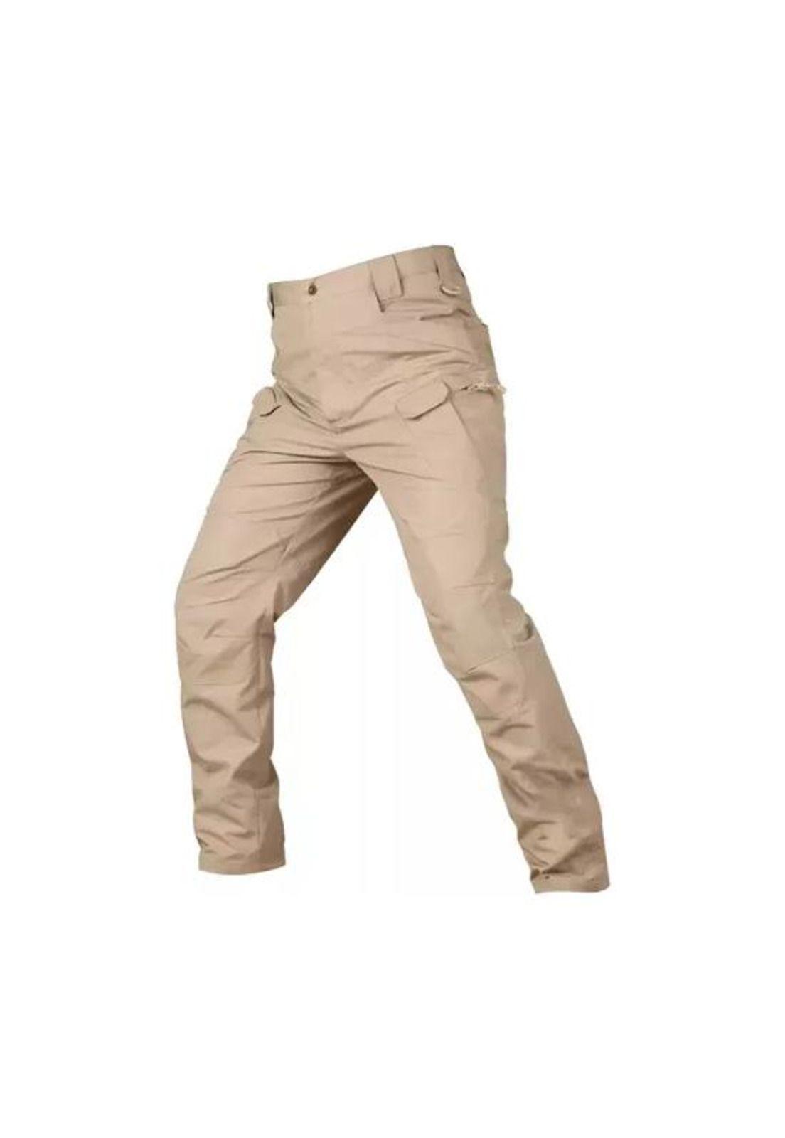 Pantalón Táctico Airsoft Militar Trekking, Color Beige, Talla M-0