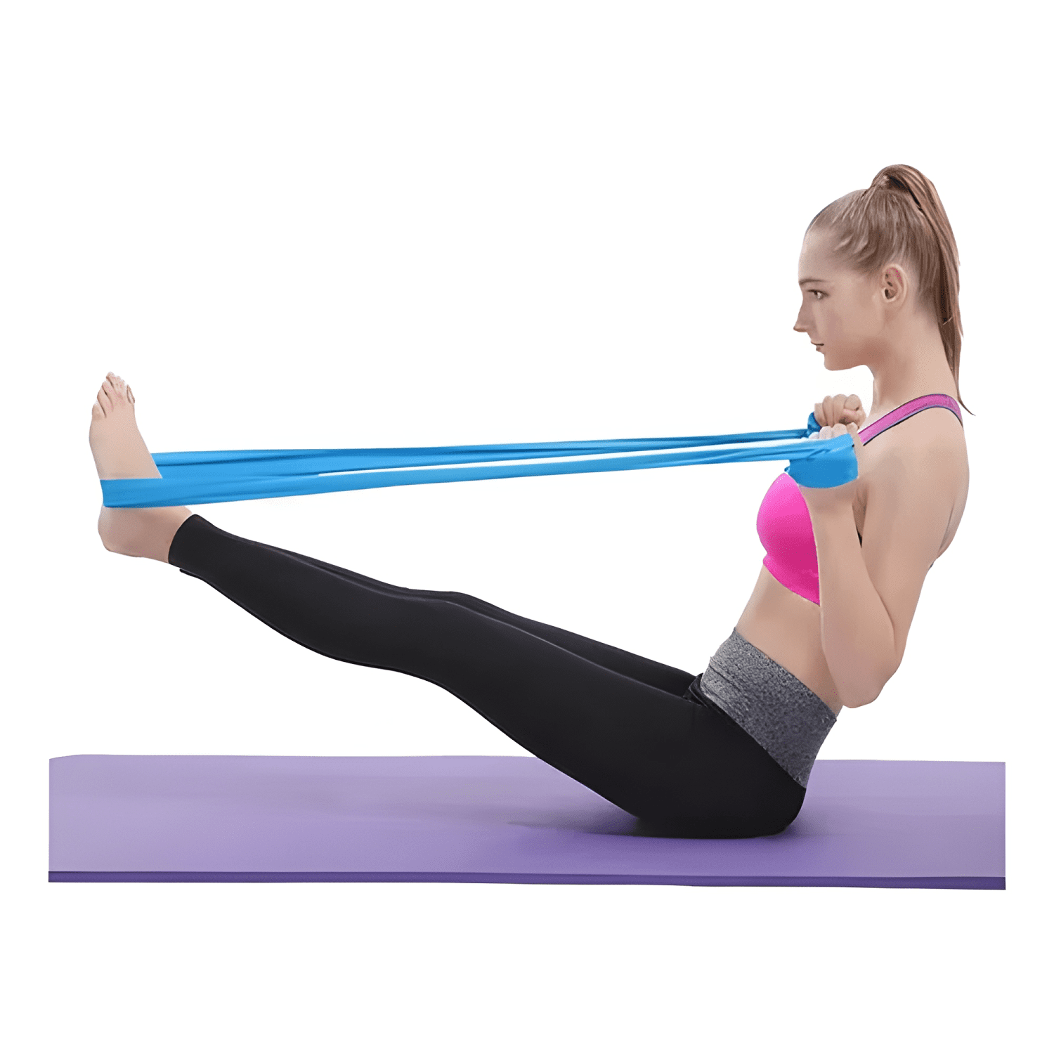 Pack balon 25cm + calcetin yoga +1 banda elasticada-2