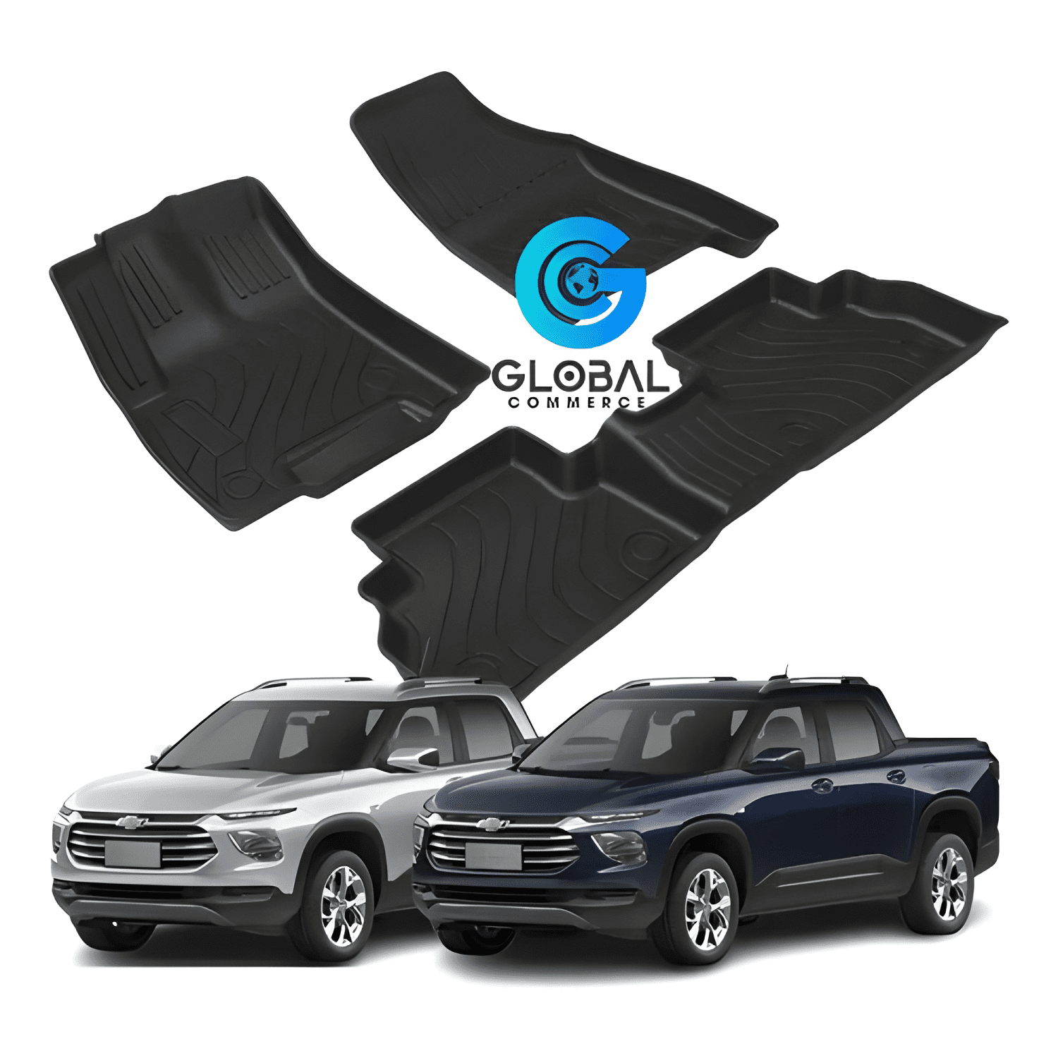 Cubre Pisos Calce Perfecto Chevrolet Montana - 3 Piezas-1