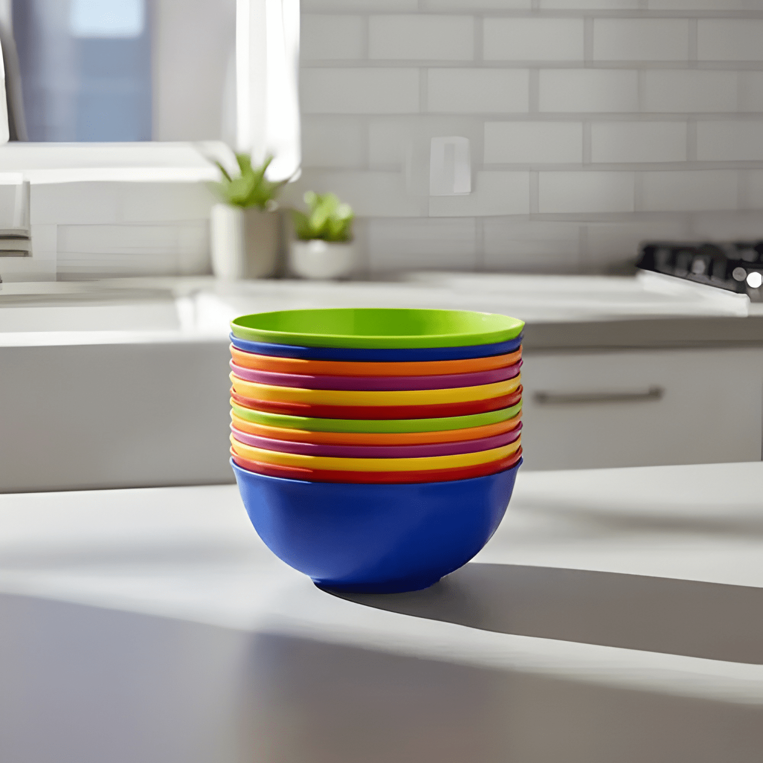 30 bowls pocillos cereal postre plástico reutilizable-3