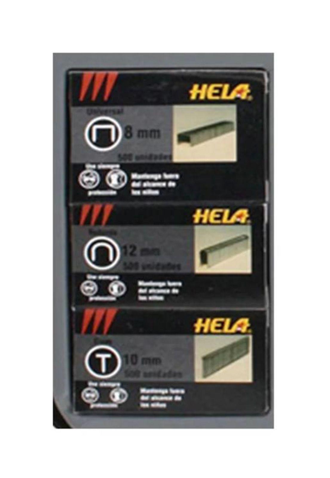 Engrapadora/clavadora YJSG-022V2 Hela, color negro-2