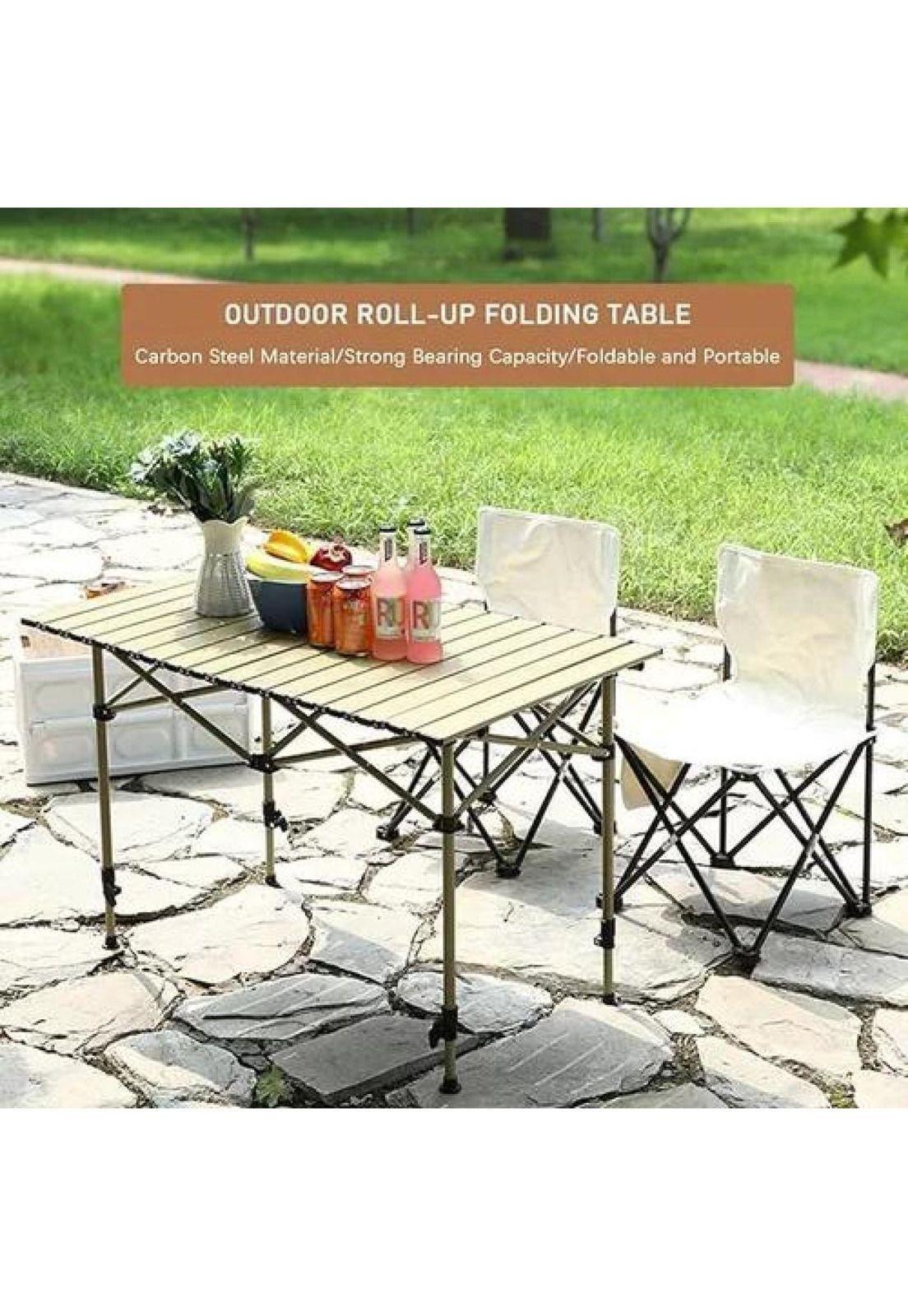 Mesa plegable para camping portátil multiuso exteriores-3