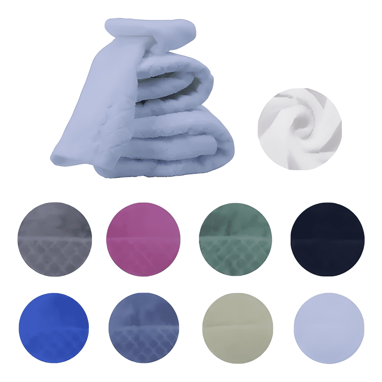 Toallas homey algodón 100% baño pack 2 unidades 30x50cm-4