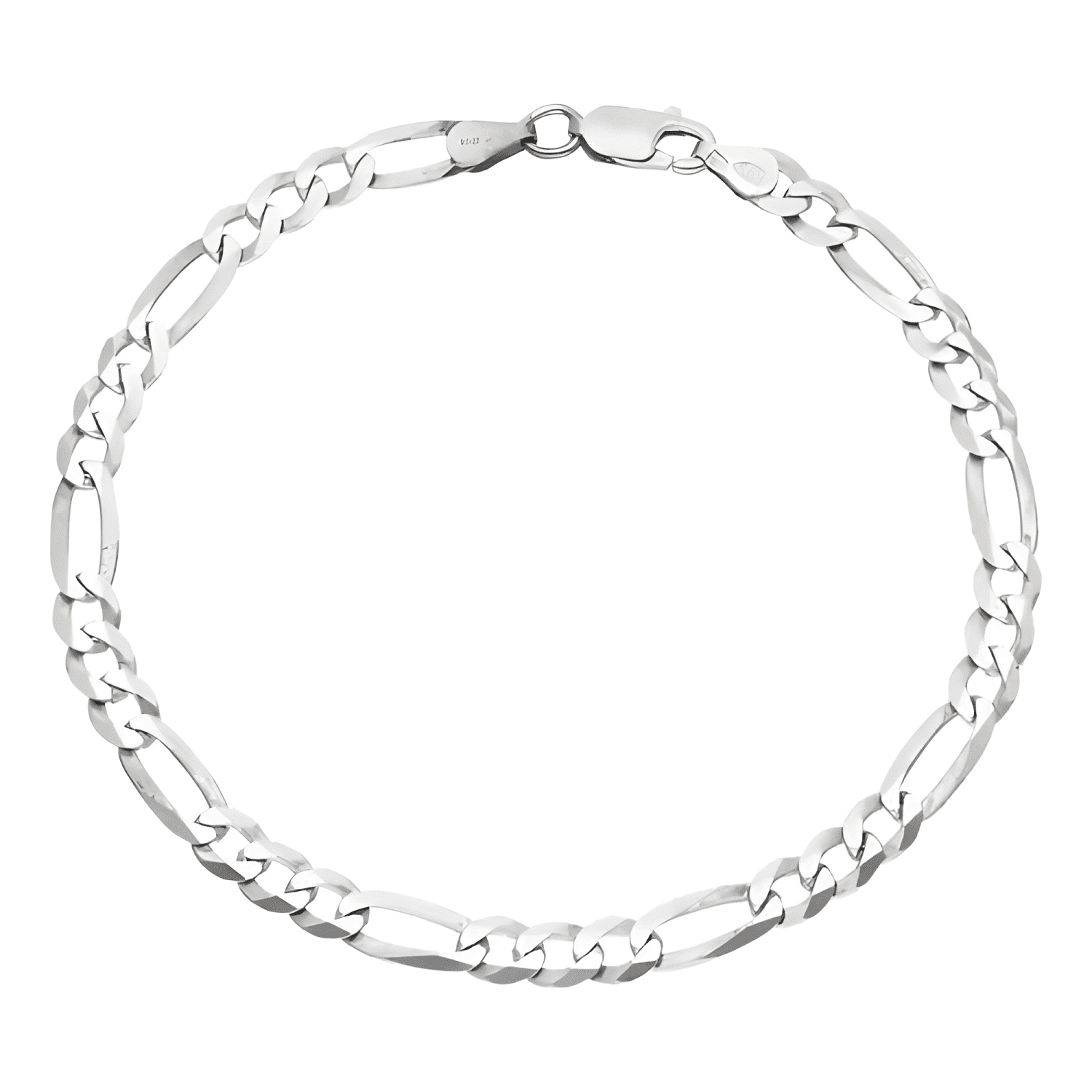 Pulsera para hombre de auténtica plata de ley 925 maciza de-0