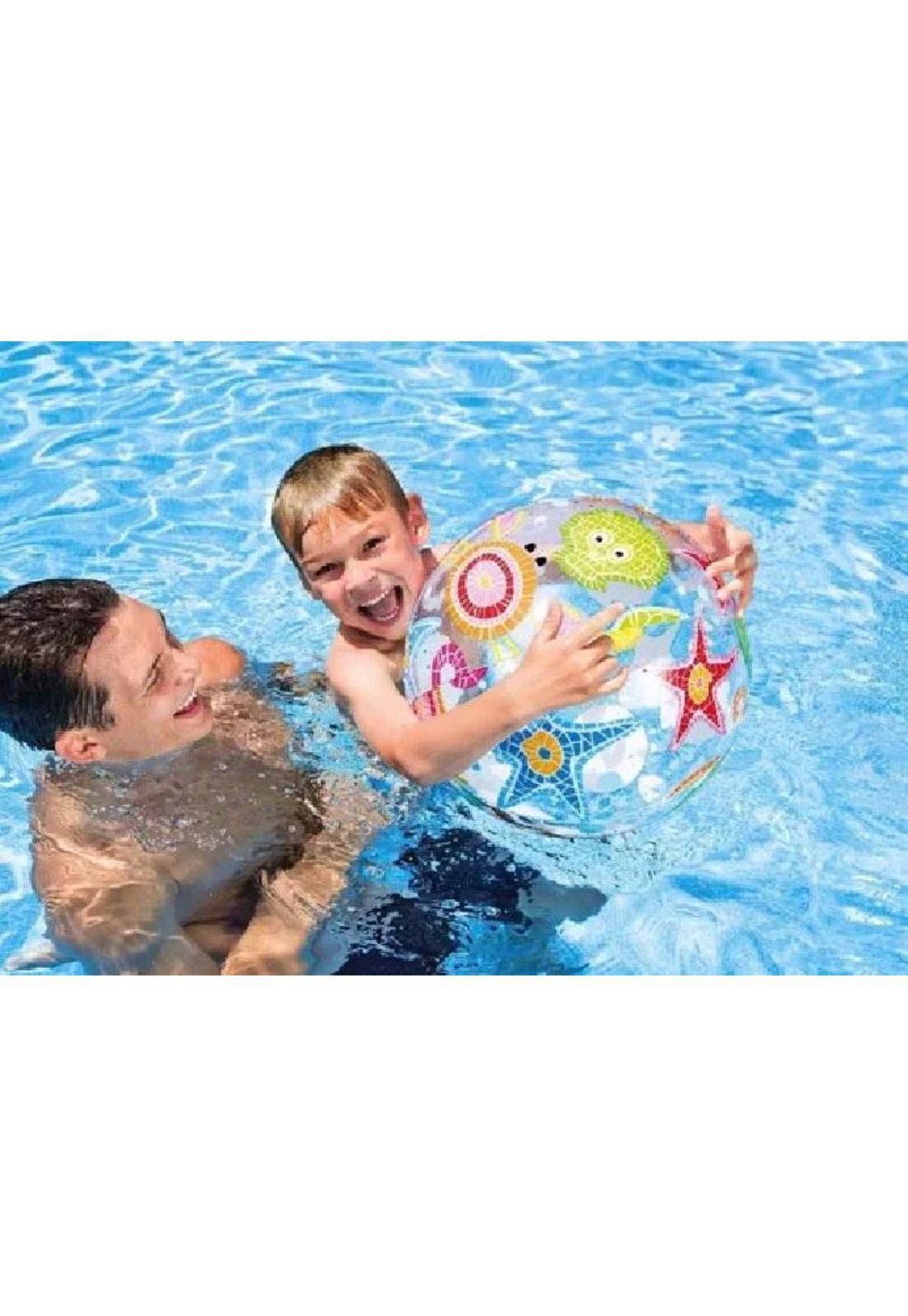 Pelota de playa 51 cm multicolor-2