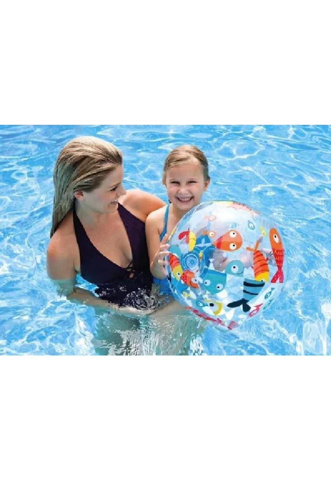 Pelota de playa 51 cm multicolor-3