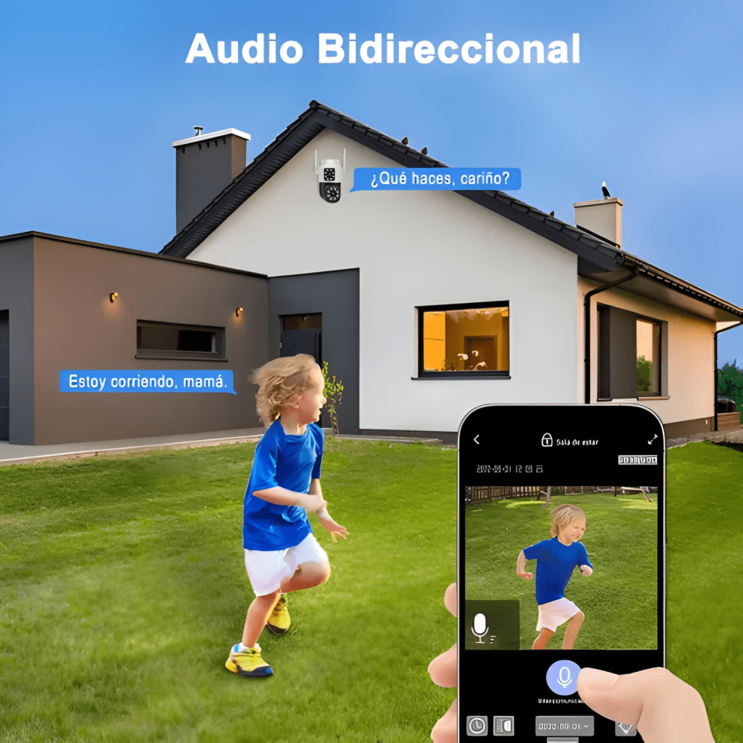 2nlf Cámara de Seguridad Exterior Wifi Ip 360 Doble Lite-3