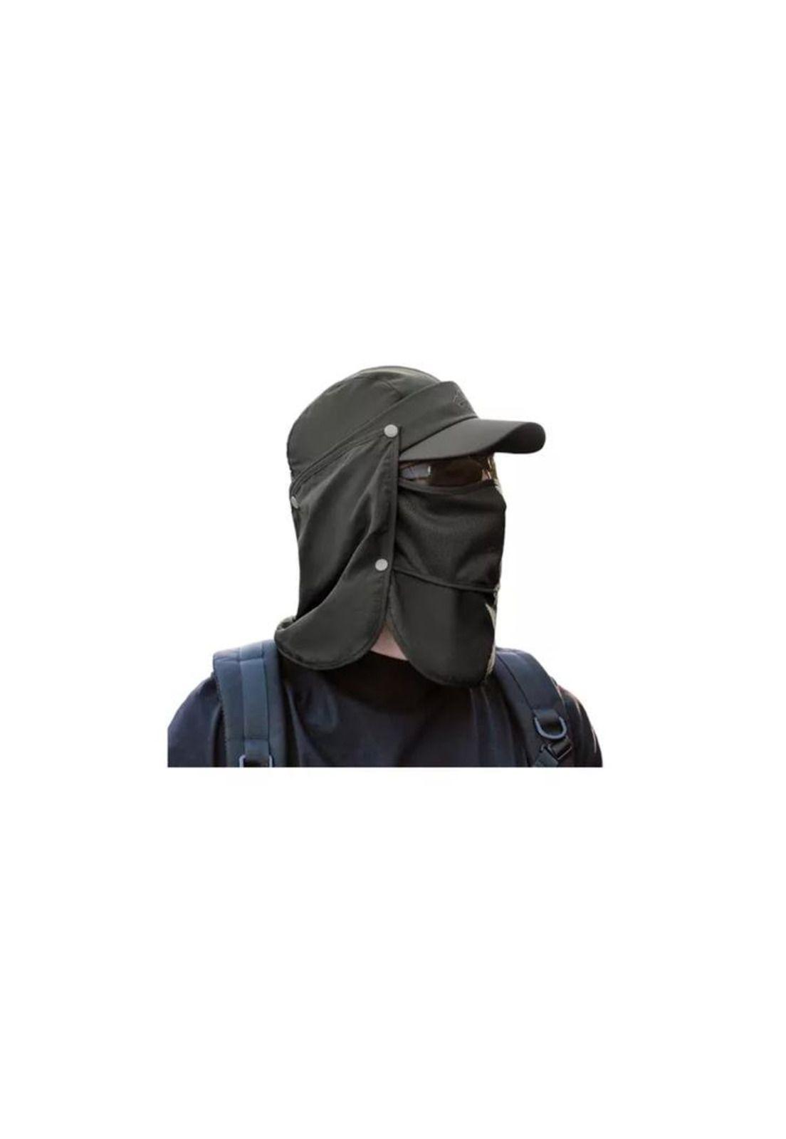 Gorro Visera para el Sol 4 en 1 Uso Diario Verde-1