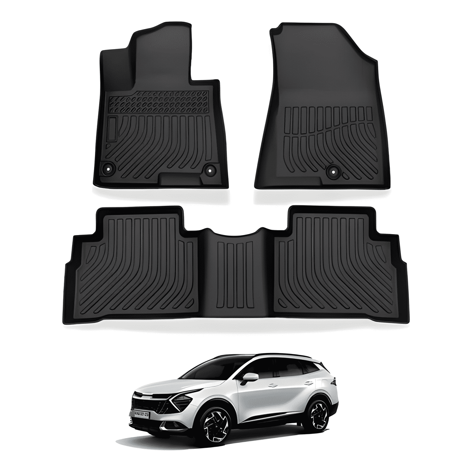 Cubre Piso rígido Bandeja Calce Perfecto Kia Sportage 22-25-0