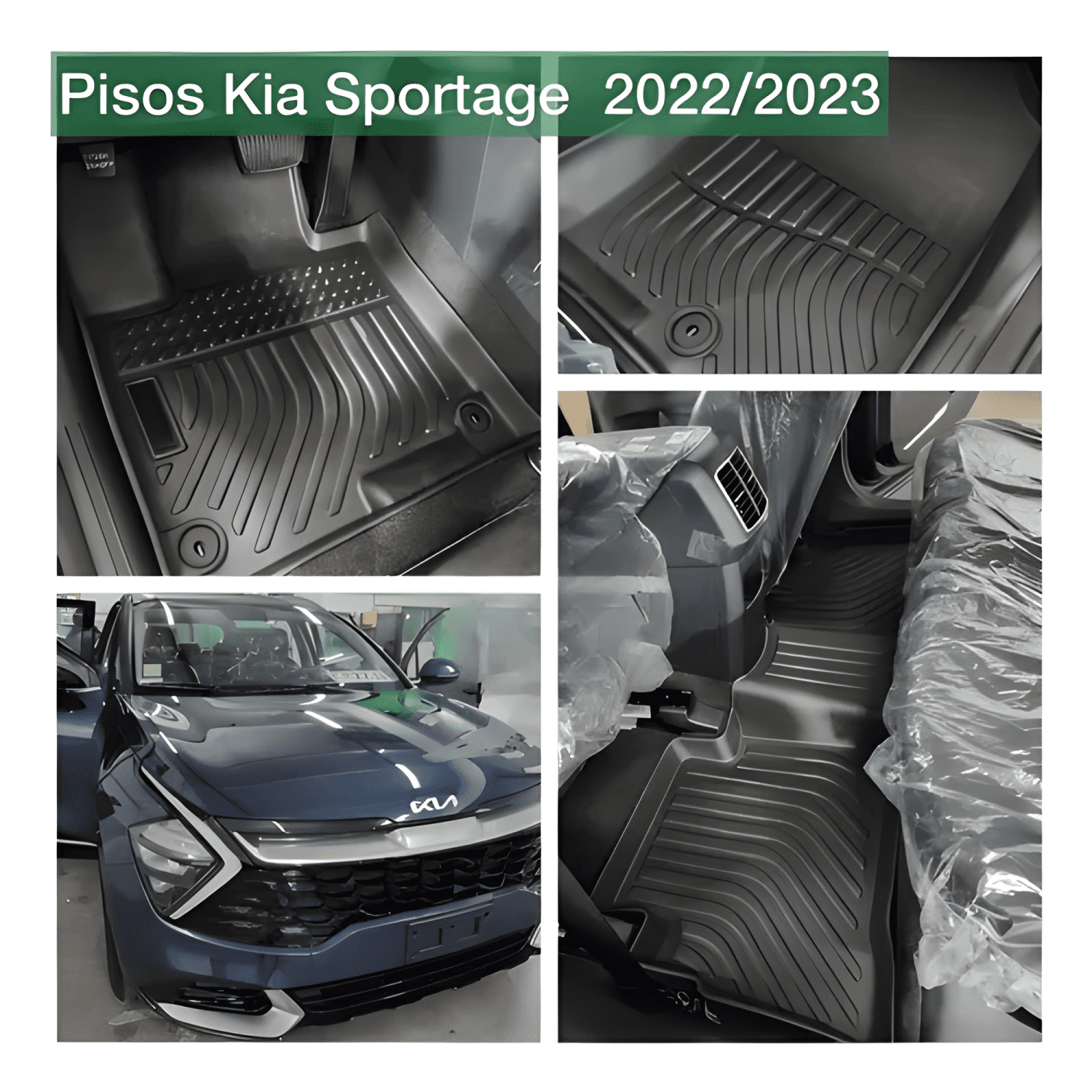 Cubre Piso rígido Bandeja Calce Perfecto Kia Sportage 22-25-1