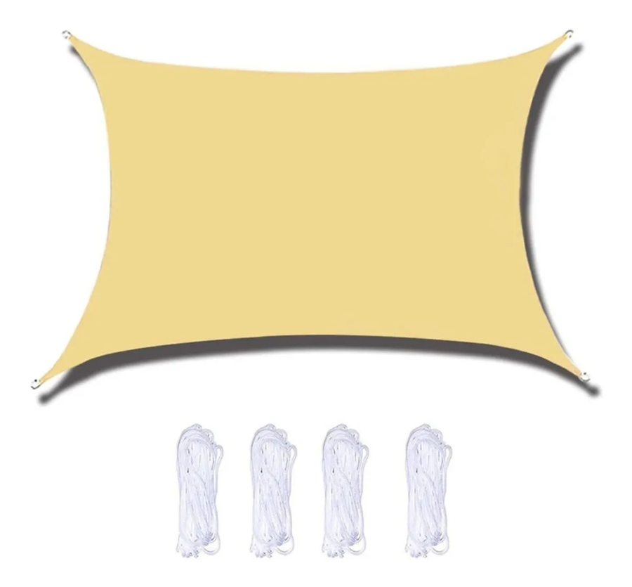 Parasol impermeable 3x3 beige-1