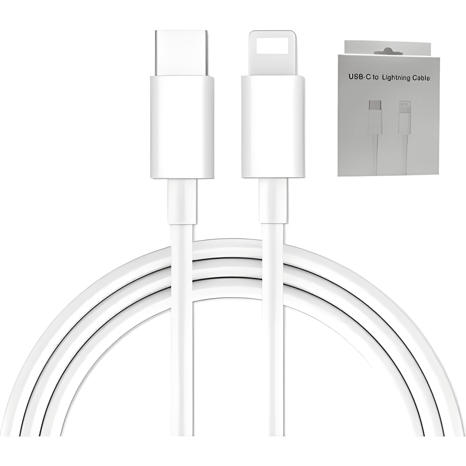 Cable USB tipo c a c carga rápida qc 5.0 datos 1 Blanco-4