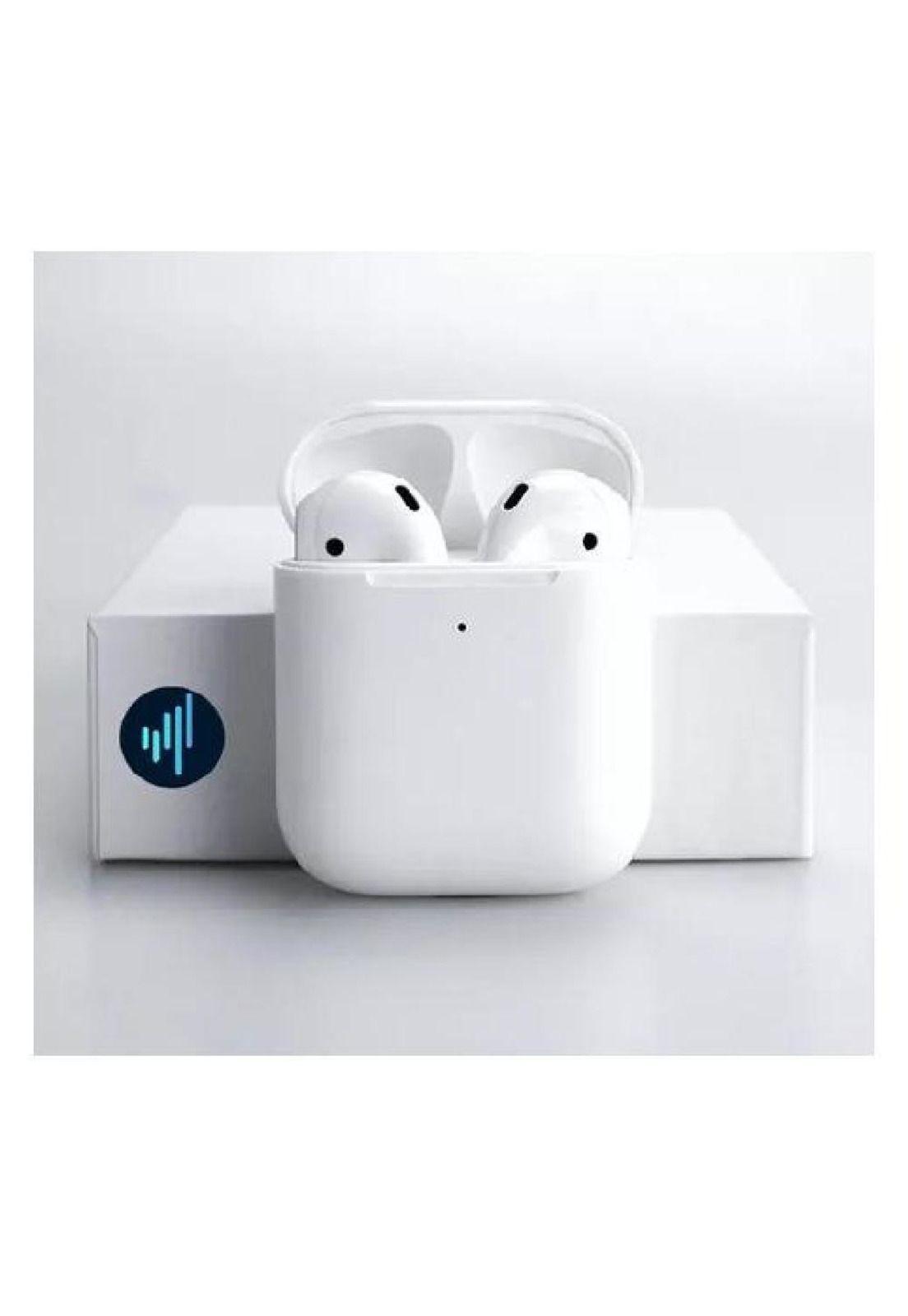 Audífonos Tecnofonia 2da generación blancos luz verde-2