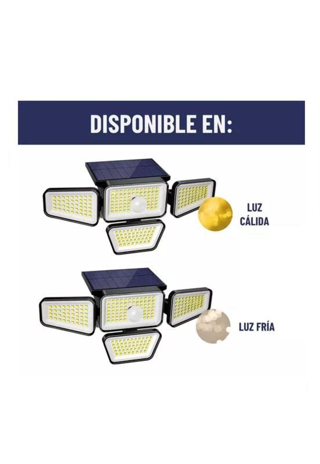 Foco led solar exterior Maxwell sensor 4 direcciones control-3