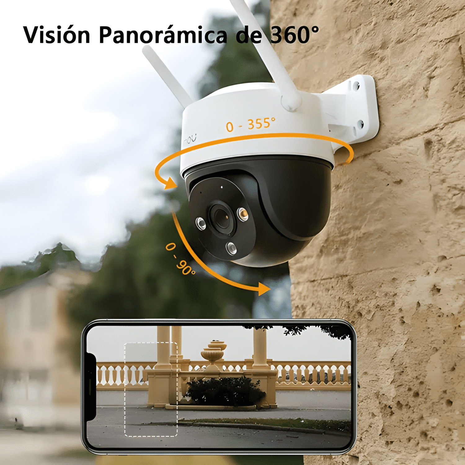 Camara de Seguridad Wifi Mini Ptz Imou Cruiser Se+ Blanco-1