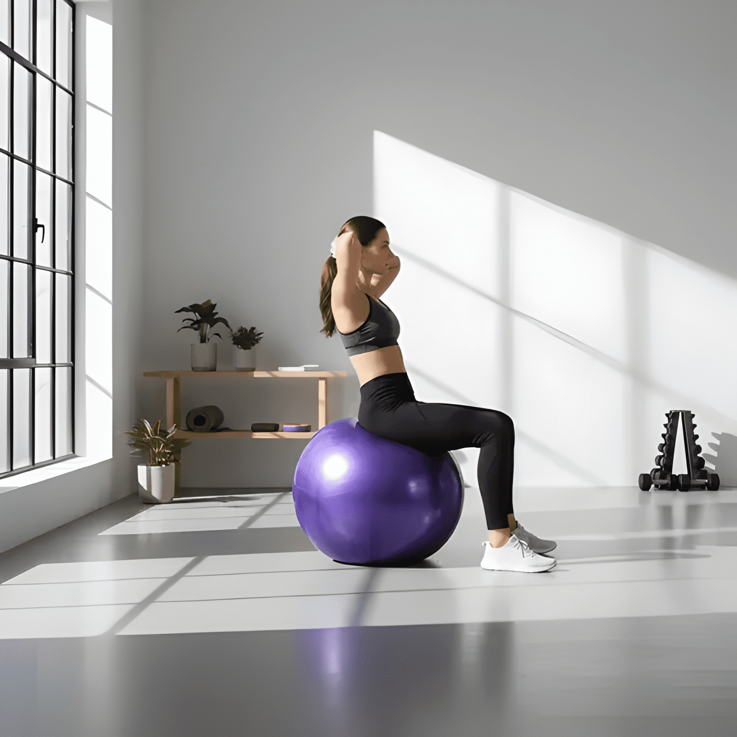 Balón pilates 55 cm + inflador - yoga & pilates-2